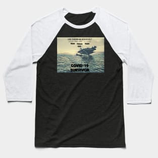 USS Theodore Roosevelt 2020 Deployment Baseball T-Shirt